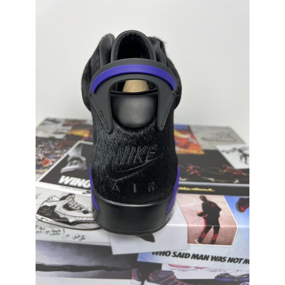 Air Jordan 6 Retro x Social Status Pony Hair 2019 AR2257-005 Men's Size 11 - Picture 5 of 7